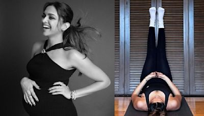 Mom-to-be Deepika Padukone poses in Viparita Karani mudra, reveals she does workout to ‘feel fit’ and not to ‘look good’; Ranveer Singh reacts