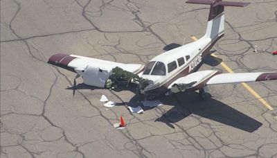 Driver crashes through gates at Rocky Mountain Metropolitan Airport, hits 2 planes