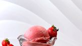 Frozen delight: Homemade fresh strawberry yogurt is packed with vitamins