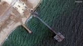 US military’s pier in Gaza has been reattached to beach after being dismantled for the second time