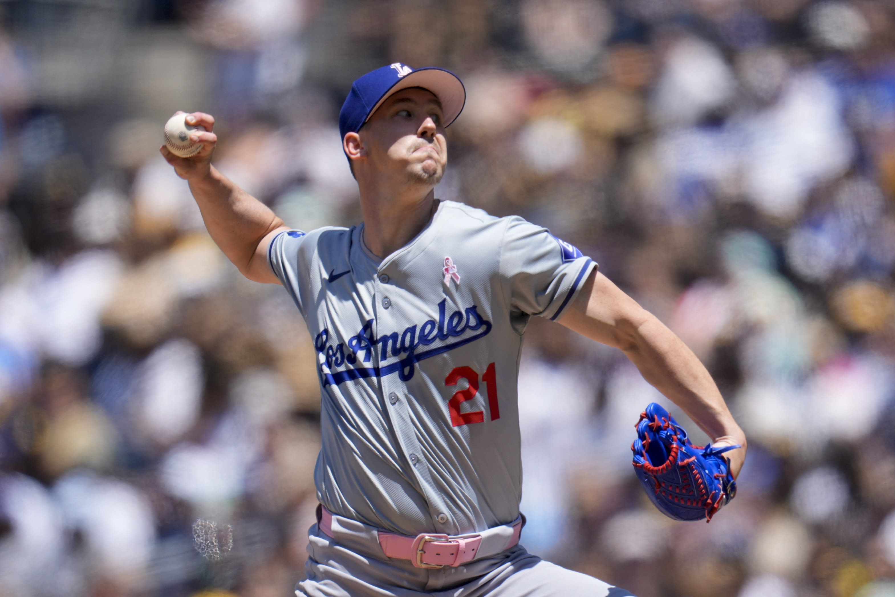 Column: For Dodgers, Walker Buehler's evolution remains a 'process' that they're working through