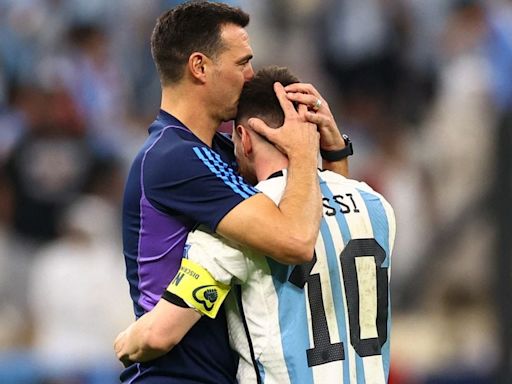 Lionel Scaloni explica por qué Lionel Messi juega siempre en Argentina - La Tercera