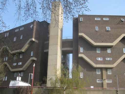 The 'prison-like' Brixton housing block part of London's failed 'mega-motorway' plan