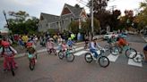 Want your kids to jump out of bed to get to school? Put them on the bike bus. - The Boston Globe