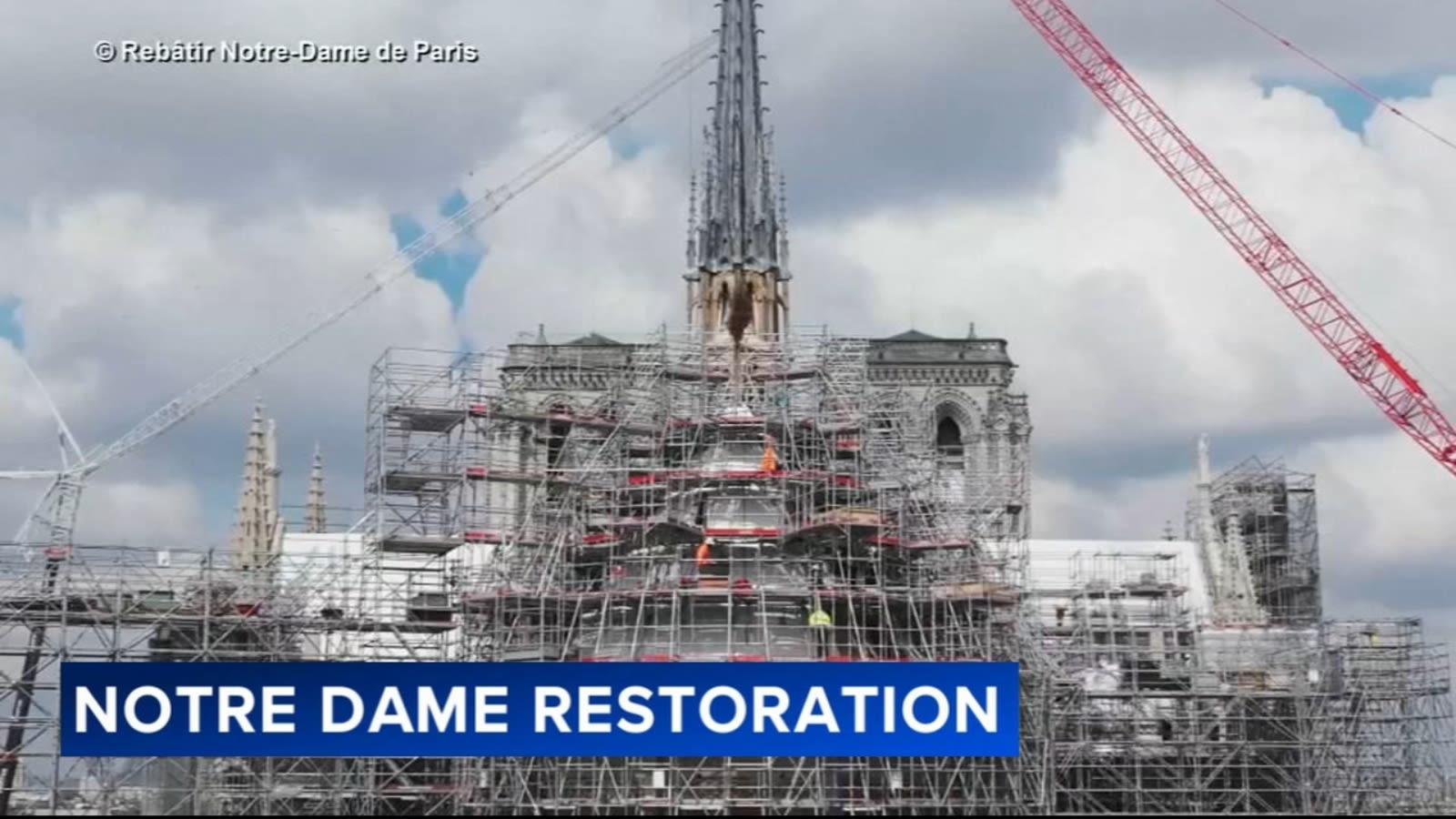 Inside Notre Dame Cathedral restoration ahead of summer Olympic games in Paris