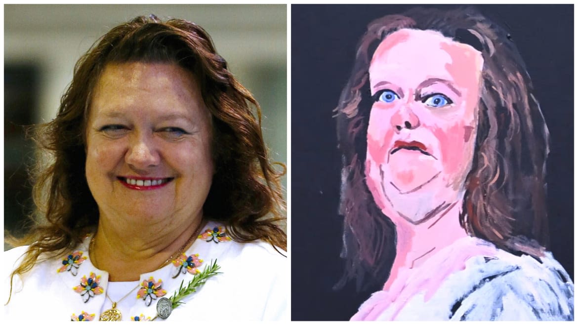 Australia’s Richest Woman Demands Gallery Remove Her Unsightly Portrait