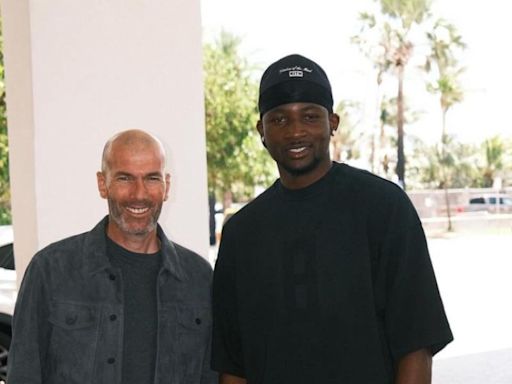 Una estrella de la NBA muestra sus respetos a Zidane