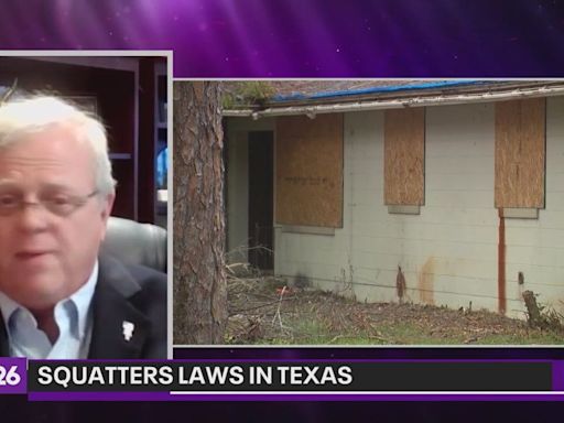 Texas State Senator Paul Bettencourt talks squatters laws