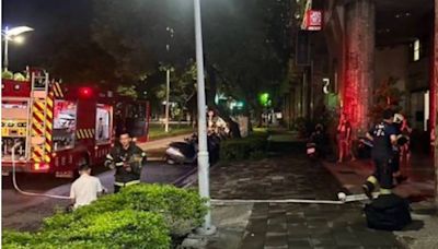 高雄大樓深夜火警！電動車鋰電突爆炸 害2姊弟燒傷急送醫