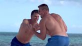 Camille Kostek Shares Clip of Boyfriend Gronk's Beach Day with Tom Brady: 'Top Gun 3 Sneak Peek'