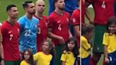 EURO 2024: Young Girl in Awe on Seeing Cristiano Ronaldo as Portugal-Tukrey Players Line-up | WATCH - News18