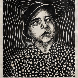 Overlooked no more: Leverett artist’s woodcut prints celebrate remarkable women of the past