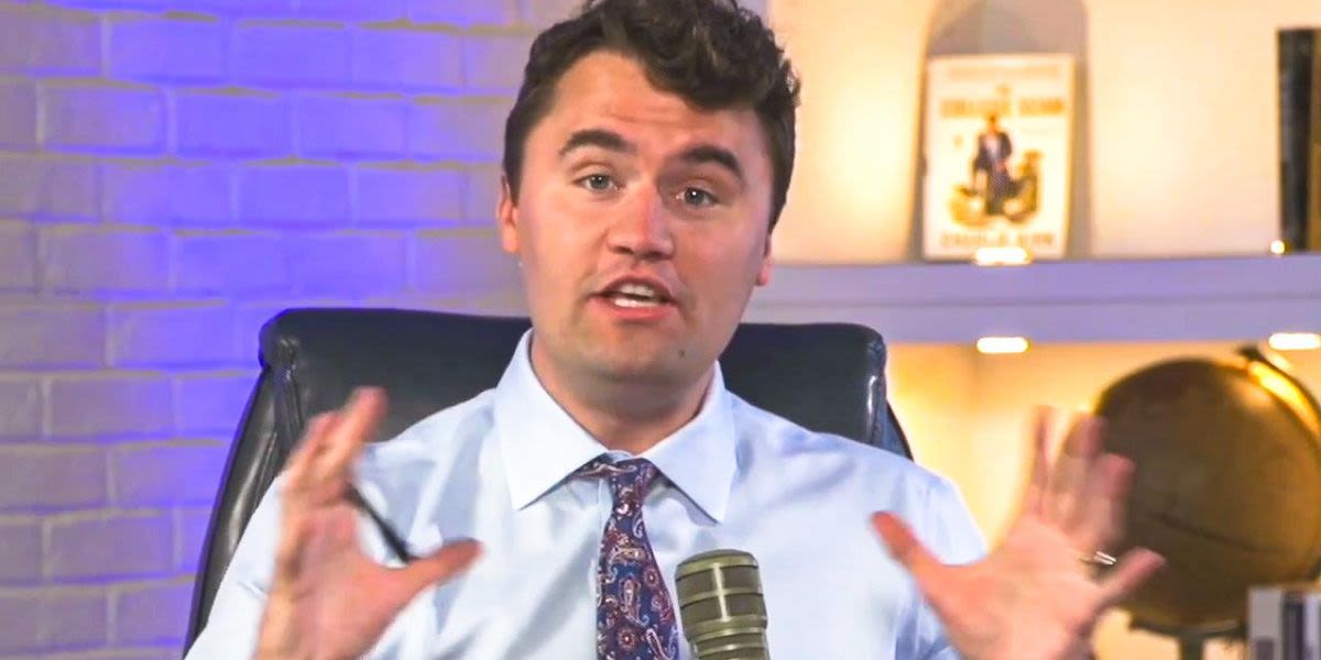 'It's about time': Charlie Kirk praises frat boy who made monkey noises at Black woman