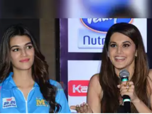 Kriti Sanon and Taapsee Pannu are the newest BFFs in town and we have PROOF! see inside - Times of India