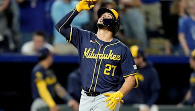 Willy Adames hits go-ahead 3-run homer with 2 outs in ninth, Brewers beat KC, 6-5