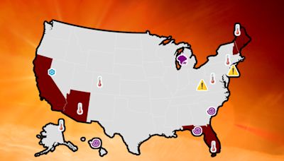 Map reveals America's record-breaking summer of 2024