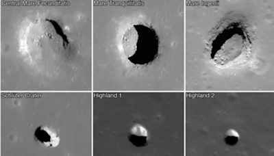 NASA Orbiter Snaps Pits And Caves On The Moon Potentially Suitable For Lunar Base