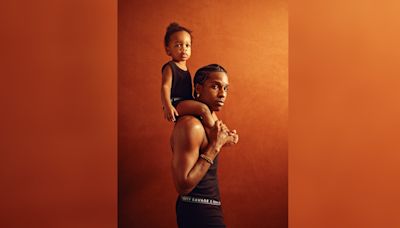 A$AP Rocky models with son RZA in new Savage X Fenty campaign