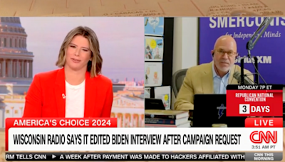 CNN host slams Wisconsin radio show for editing Biden post-debate interview: ‘H--- no!’