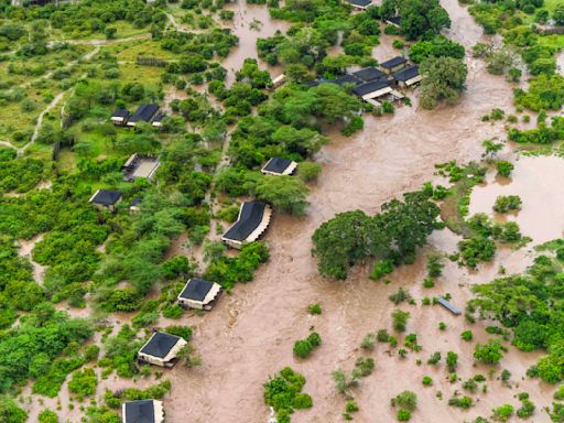 Tourist camps swept away as Kenya floods hit renowned game park