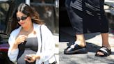 Pregnant Jenna Dewan Keeps It Comfortable in Birkenstocks for Shopping Spree