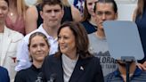 Harris says she looks forward to accepting Democrats' nomination soon