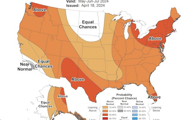 Nashville weather: Middle Tennessee may see above normal temps and rain this summer