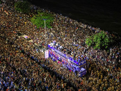 Fans faint and suffer injuries as India’s T20 World Cup parade narrowly avoids crush