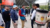 Sacré bleu! The French Open banned alcohol in the stands after fans were called out for rowdiness