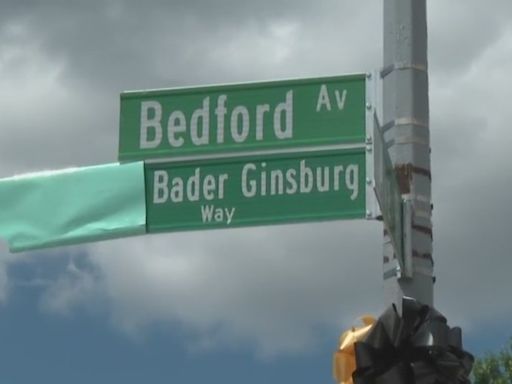 James Madison High School Honors Ruth Bader Ginsburg with street renaming