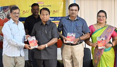 Book on evolution of postal system released in Chennai