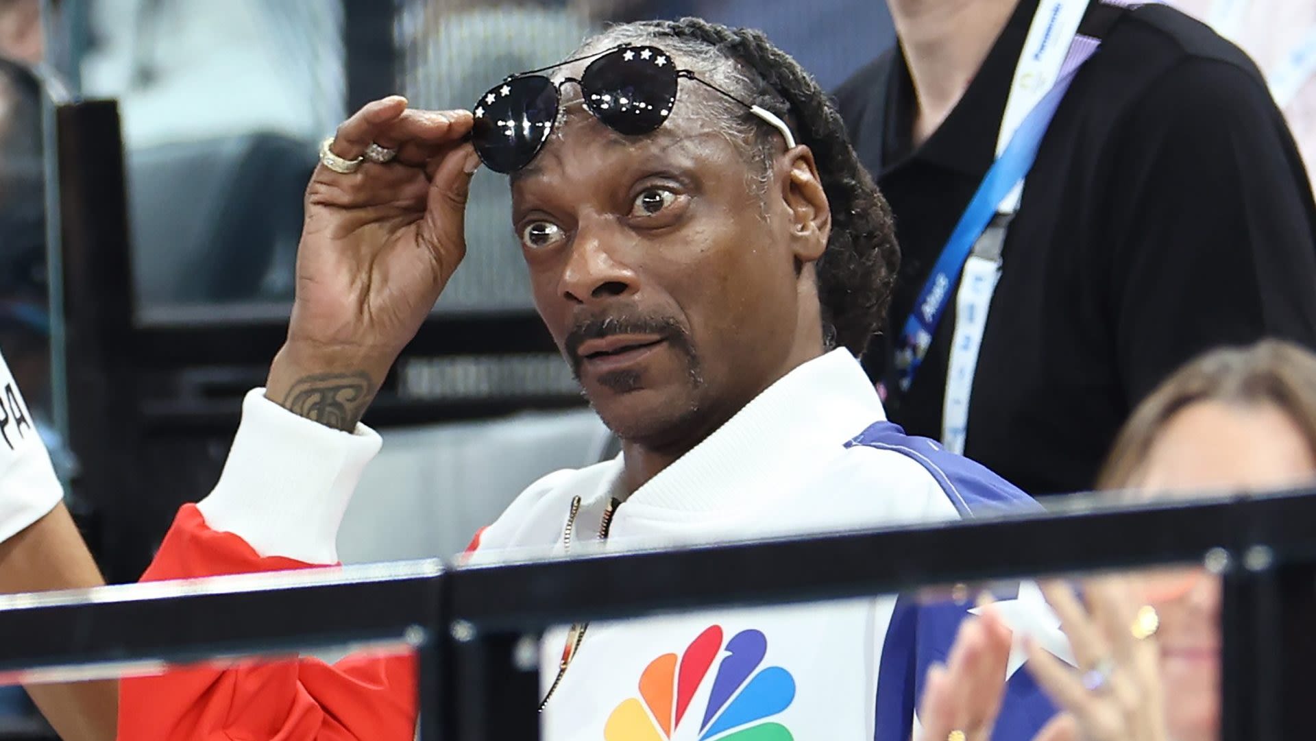 Snoop Dogg Addresses Claims He’s Rocking Satanic Baphomet Chain At Olympics