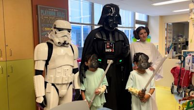 For a Good Cause: MemorialCare brings movie magic to hospitalized children on Star Wars Day