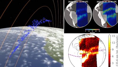 NASA spots bizarre X-shaped structures in Earth's upper atmosphere