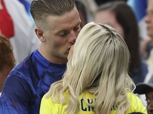 Jordan Pickford wore jeans to his wedding after ruining wife’s £500k ring