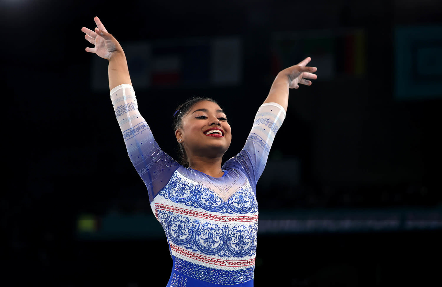 Meet Hillary Heron — the only other gymnast besides Simone Biles to land this move at the Olympics