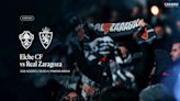 El Elche, tercer rival en la pretemporada del Zaragoza