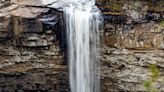 ‘Tallest uninterrupted waterfall’ fed by water pipes