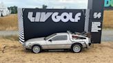 Why is there a DeLorean time machine styled from ‘Back to the Future’ at LIV Golf’s event at Trump Bedminster?