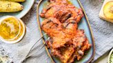 Peach BBQ Chicken Thighs Recipe