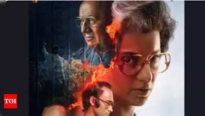 Emergency trailer: Kangana Ranaut as late PM Indira Gandhi wows audience, fans say, 'National Award loading' | Hindi Movie News - Times of India