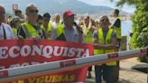 Nueva concentración vecinal para pedir el libre acceso a la isla de Toralla, en Vigo