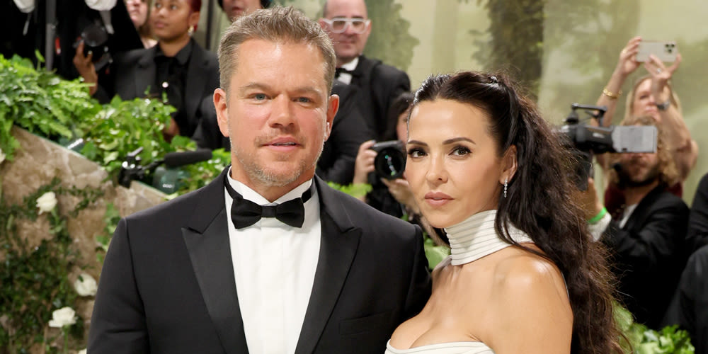 Matt Damon & Wife Luciana Attend Met Gala 2024 Together, 7 Years After Their Last Appearance!