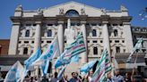 Staff at Milan Stock Exchange stage historic strike