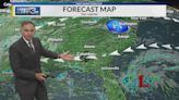 Becoming hot again as we track tropical disturbance off the coast of Georgia