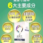 正品保證現貨 超視王 60入 PPLS 綠蜂膠提煉+葉黃素 正品防偽標籤~小熊精品購