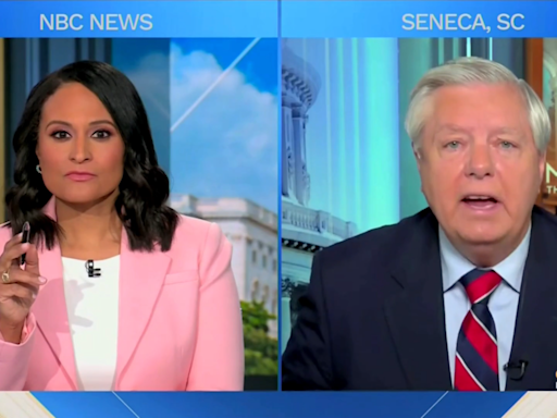 Lindsey Graham erupts on NBC anchor over officials questioning Israeli military response: 'Full of crap'