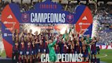 Un Barcelona insaciable ya es tricampeón tras una goleada histórica a la Real en la final de la Copa