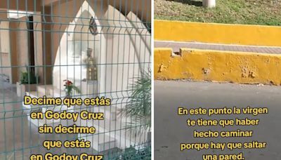 El insólito acceso para discapacitados en una iglesia de Godoy Cruz: “La virgen te tiene que haber hecho caminar” | Por las redes