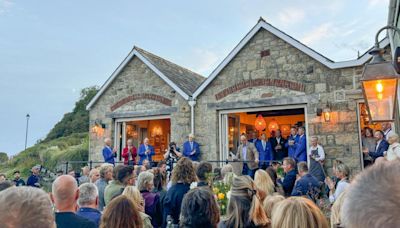 Historic pub destroyed by fire officially reopens in Cornwall